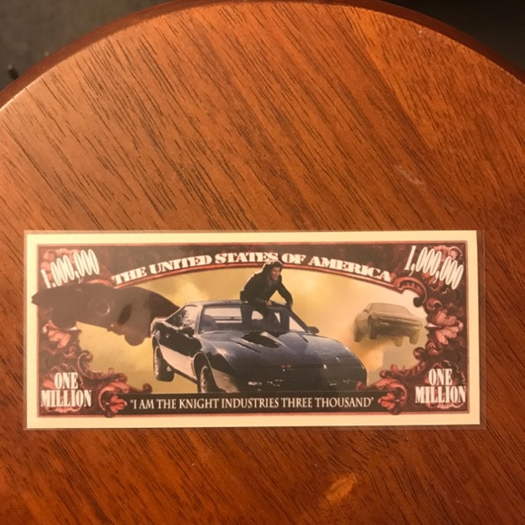 NEW! VINTAGE 80's KNIGHT RIDER💨TV SHOW🤩NOVELTY NOTE & 4 GLOSSY 8.5x11 POSTERS - Picture 4 of 10